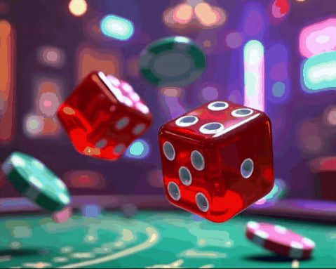 Detail target permainan Tampilan close-up ikan dan target dalam permainan Ikan Jackpot